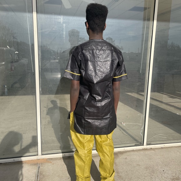 African clothing for men top and bottom Danshiki - Picture 3 of 6